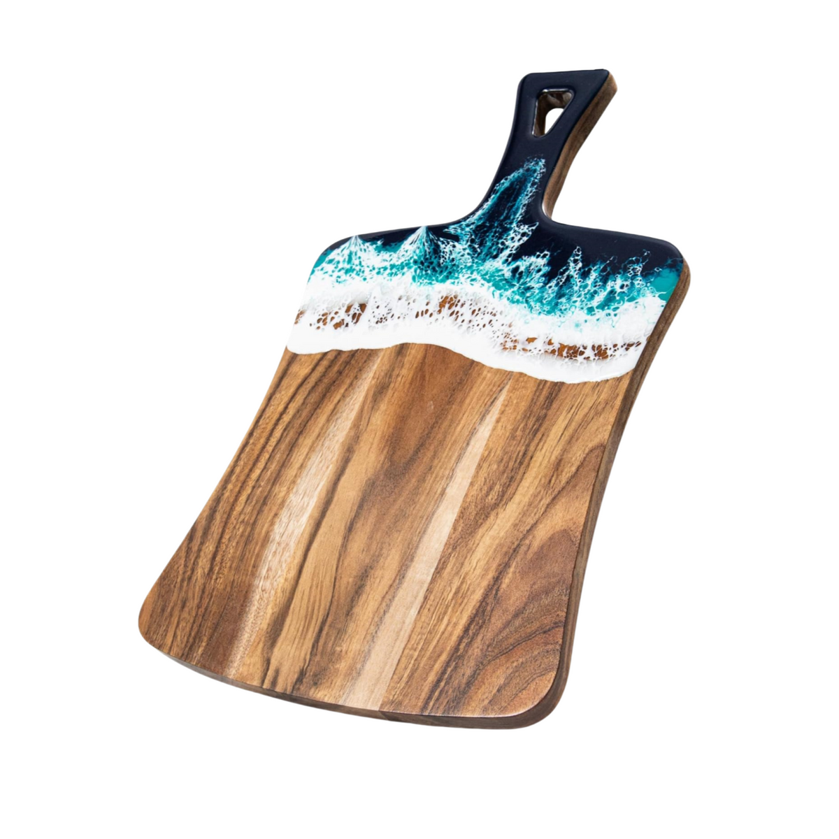 Ocean Wave Cheese Board Blank — 14″ × 8.7″