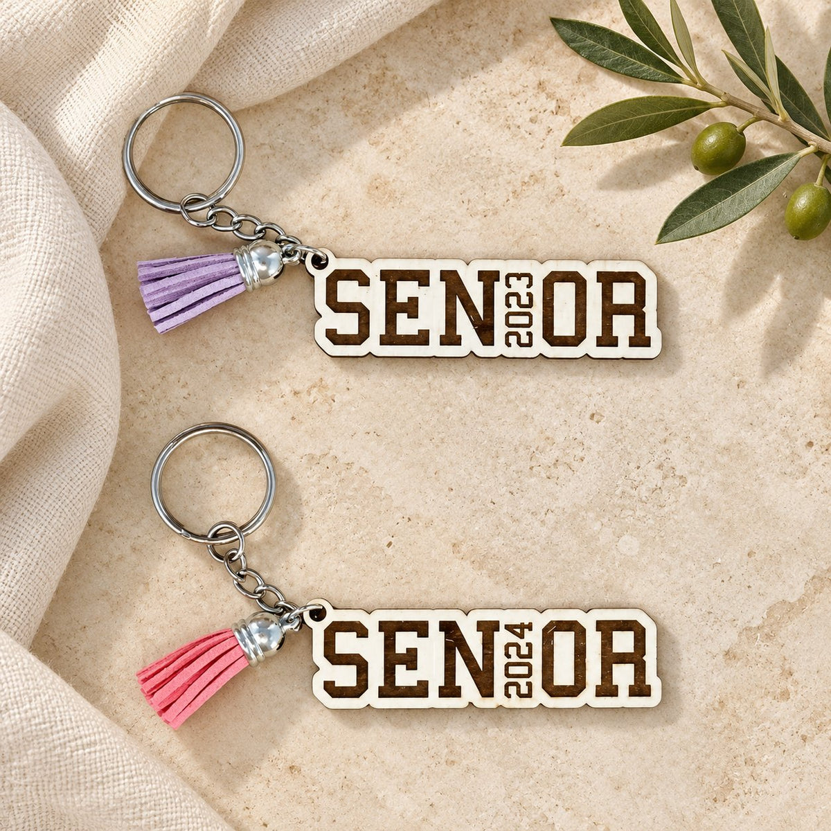 Personalized Graduation Keychain