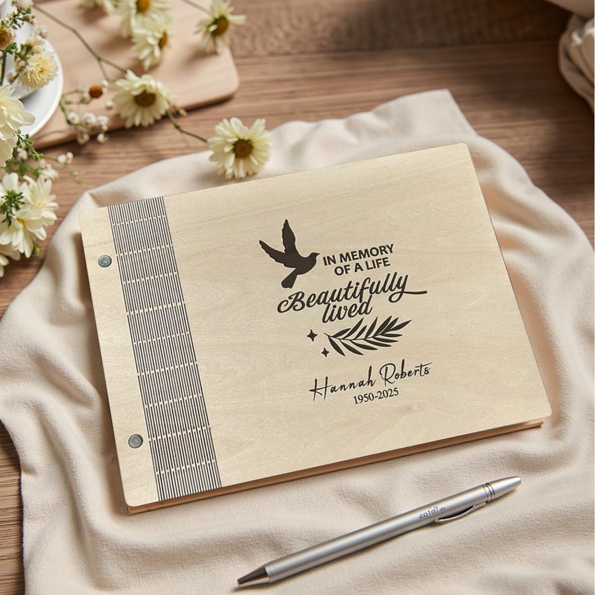 Life Celebration Memorial Book