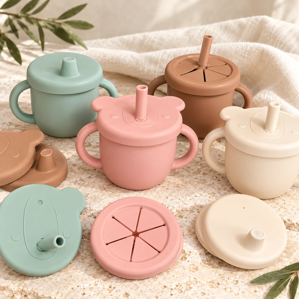 Personalized Silicone Baby Snack Cup