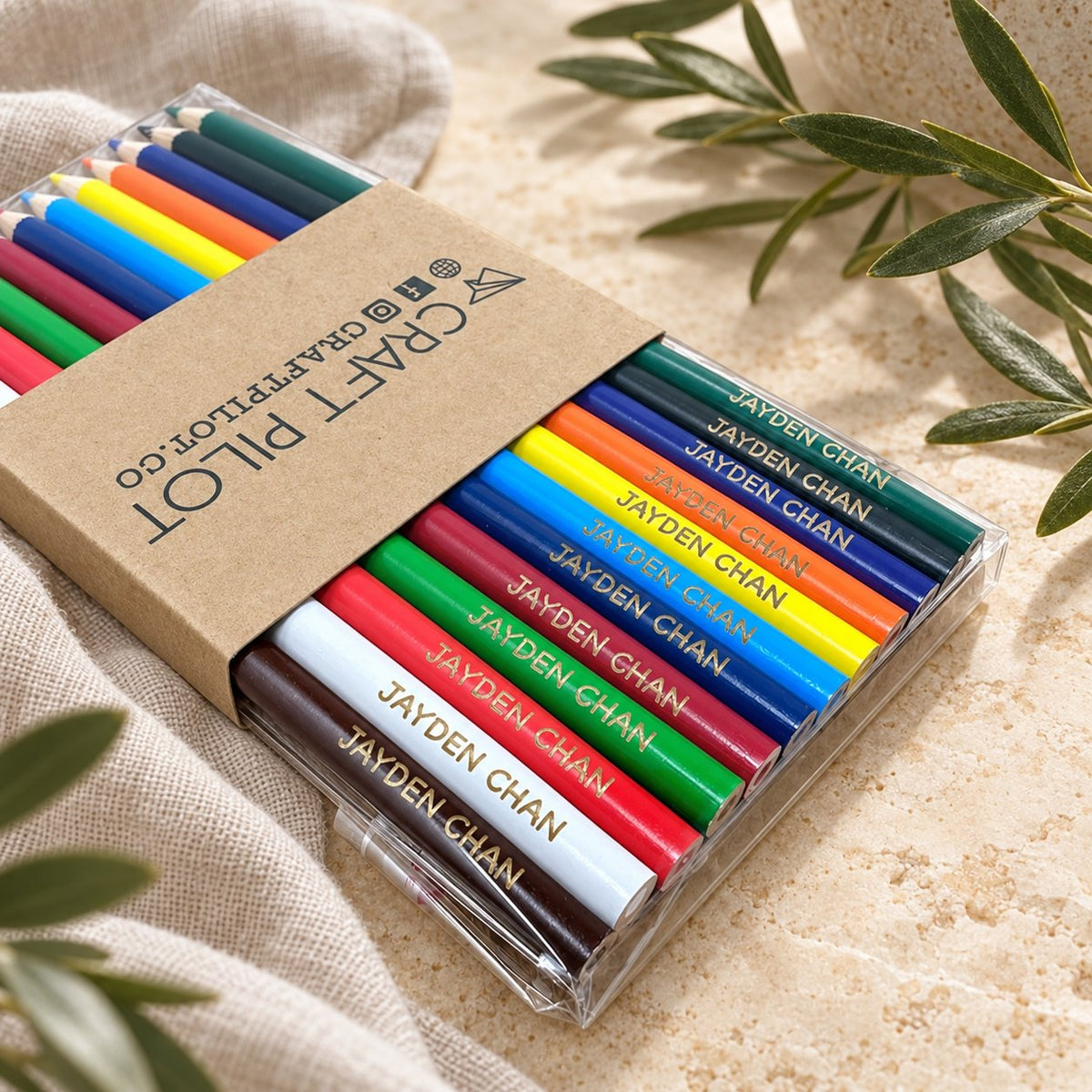 Personalized Crayola Colored Pencils ā Set of 12