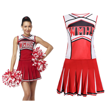 Glee Cheerleader Costume School Girl Fancy Outfits
