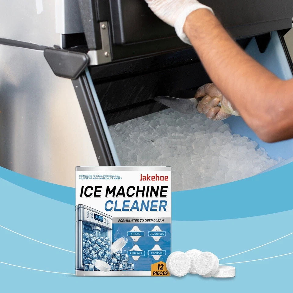 Ice Machine Cleaner Tablets Household Descaling - 12 Pcs
