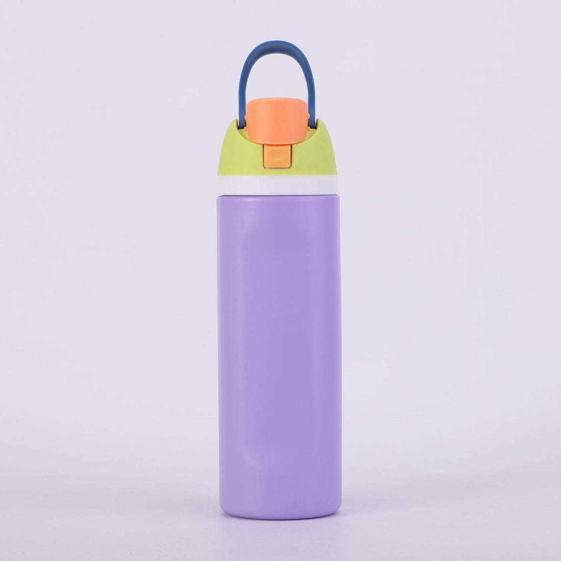 24oz Sports Water Bottle Built-in Straw - Black