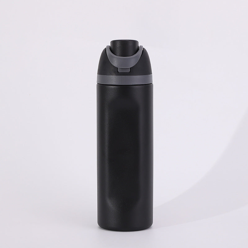 24oz Sports Water Bottle Built-in Straw - Pink