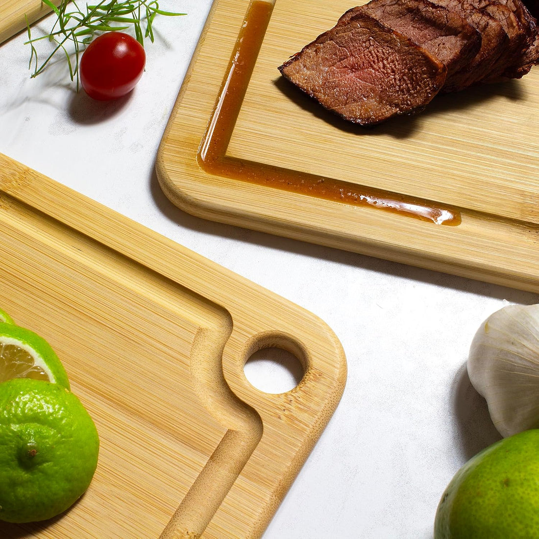 Totally Bamboo Cutting Board, Cheese Board, 15.7" x 11" x 0.7"