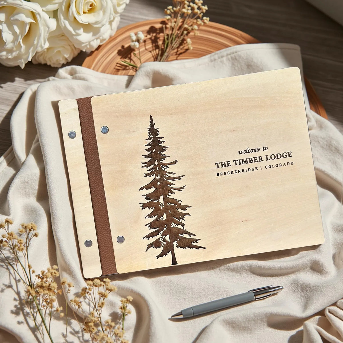Airbnb Welcome Book - Cabin Guest Book