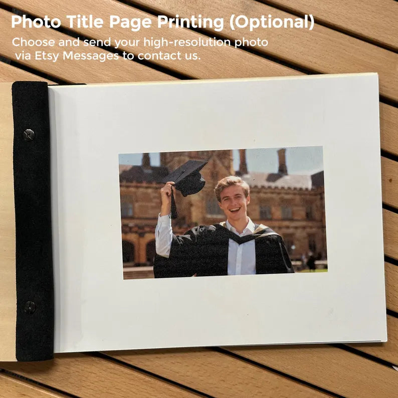 Craftpilot Graduation Guest Book Photo Album