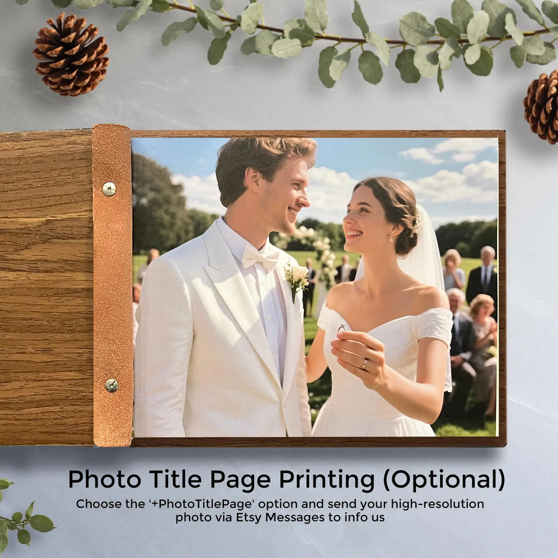 Hardcover Personalized Book – Custom Front Photo Album