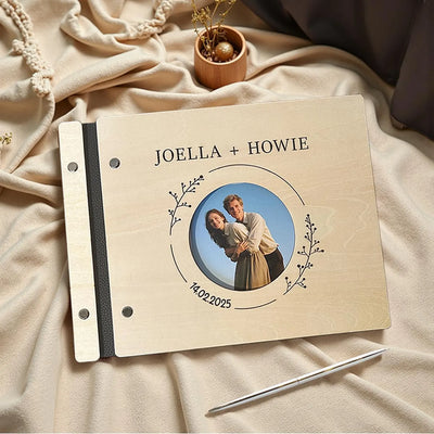 Craftpilot Hardcover Personalized Book – Custom Front Photo Album