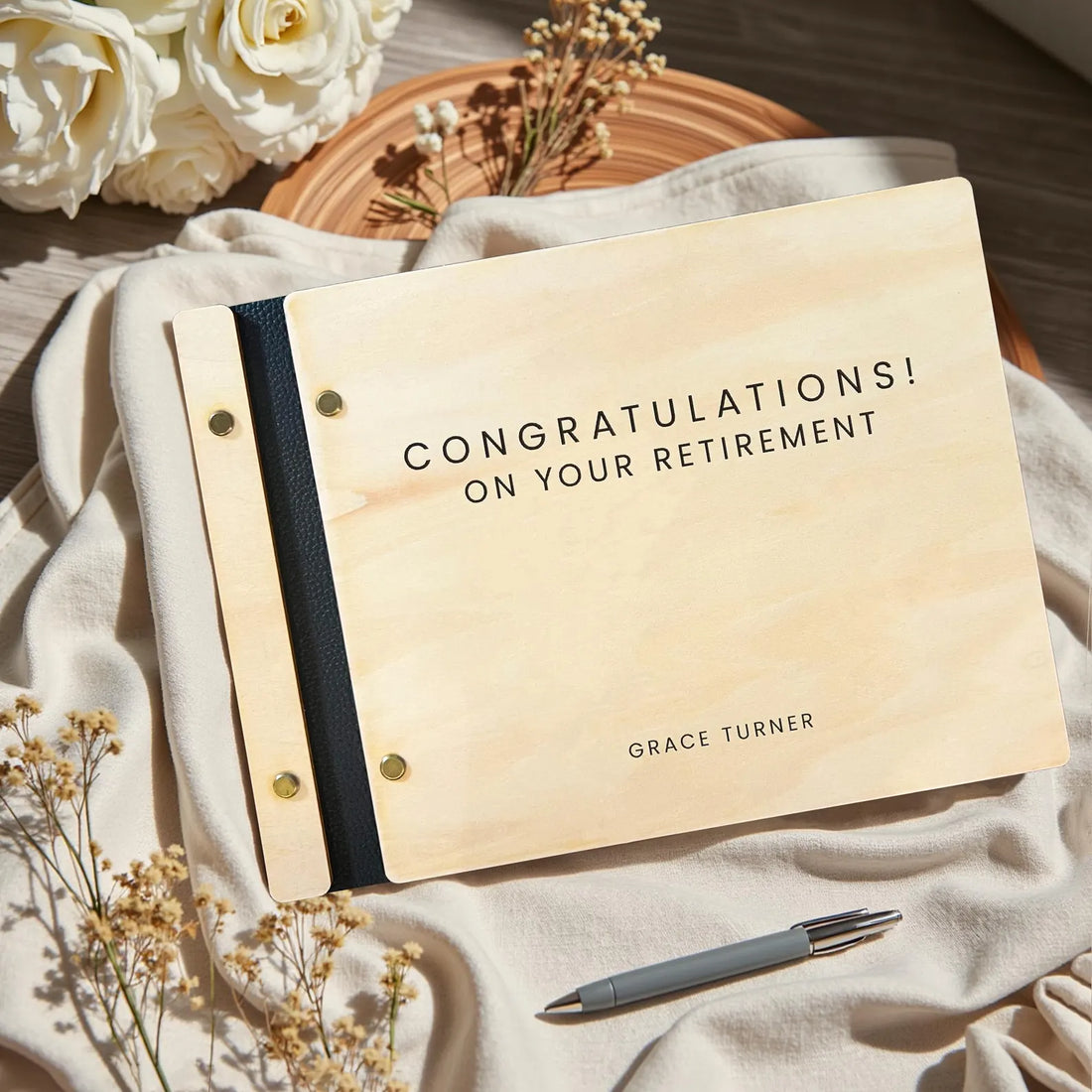 Craftpilot Retirement Memory Book - Gift for Coworker