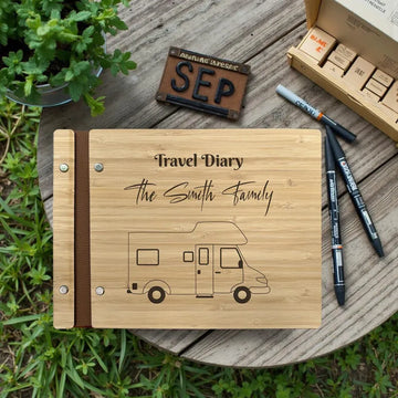 Craftpilot Hardcover Travel Diary Scrapbook