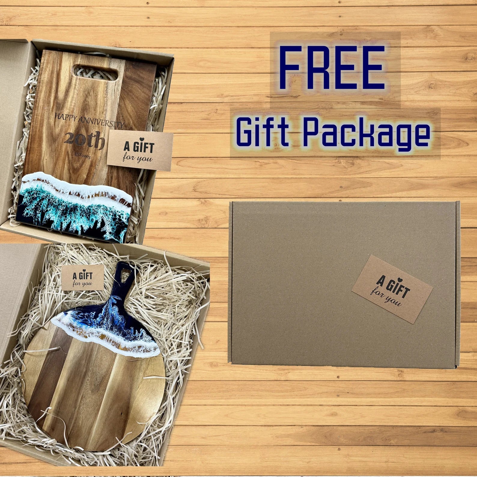 Personalized Appetizer Serving Tray for Couples - S/L