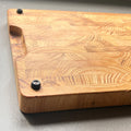 Personalized End Grain Teak Wood Chopping Board for Chefs