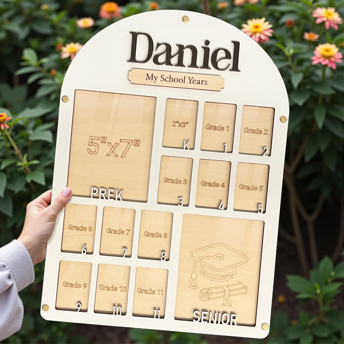 Personalized Prek to Senior Photo Frame - Graduation Gifts