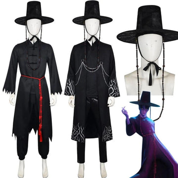 K-Pop Demon Hunters Saja Boys Cosplay Costume Set - Jinu