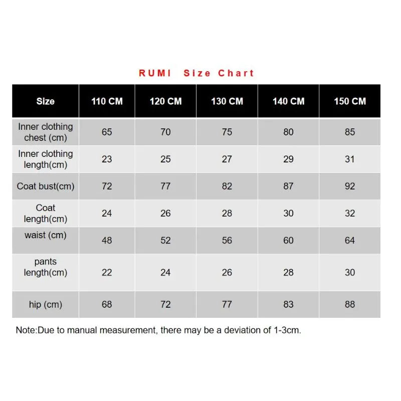 Craftpilot K-Pop Demon Hunters Kids Cosplay Costume Set - Rumi Zoey Mira