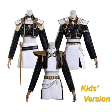Craftpilot K-Pop Demon Hunters Kids Cosplay Costume Set - Rumi Zoey Mira