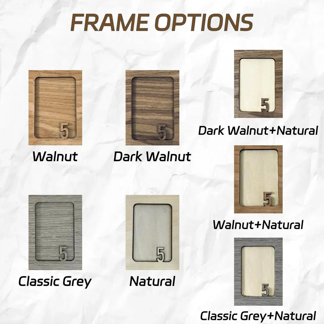 Pre K to Graduation School Picture Frame