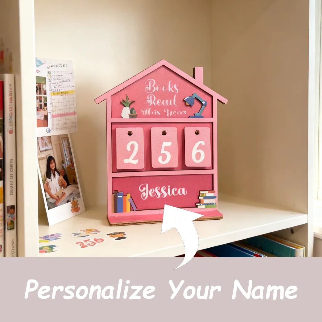 Personalized Books Read This Year Tracker