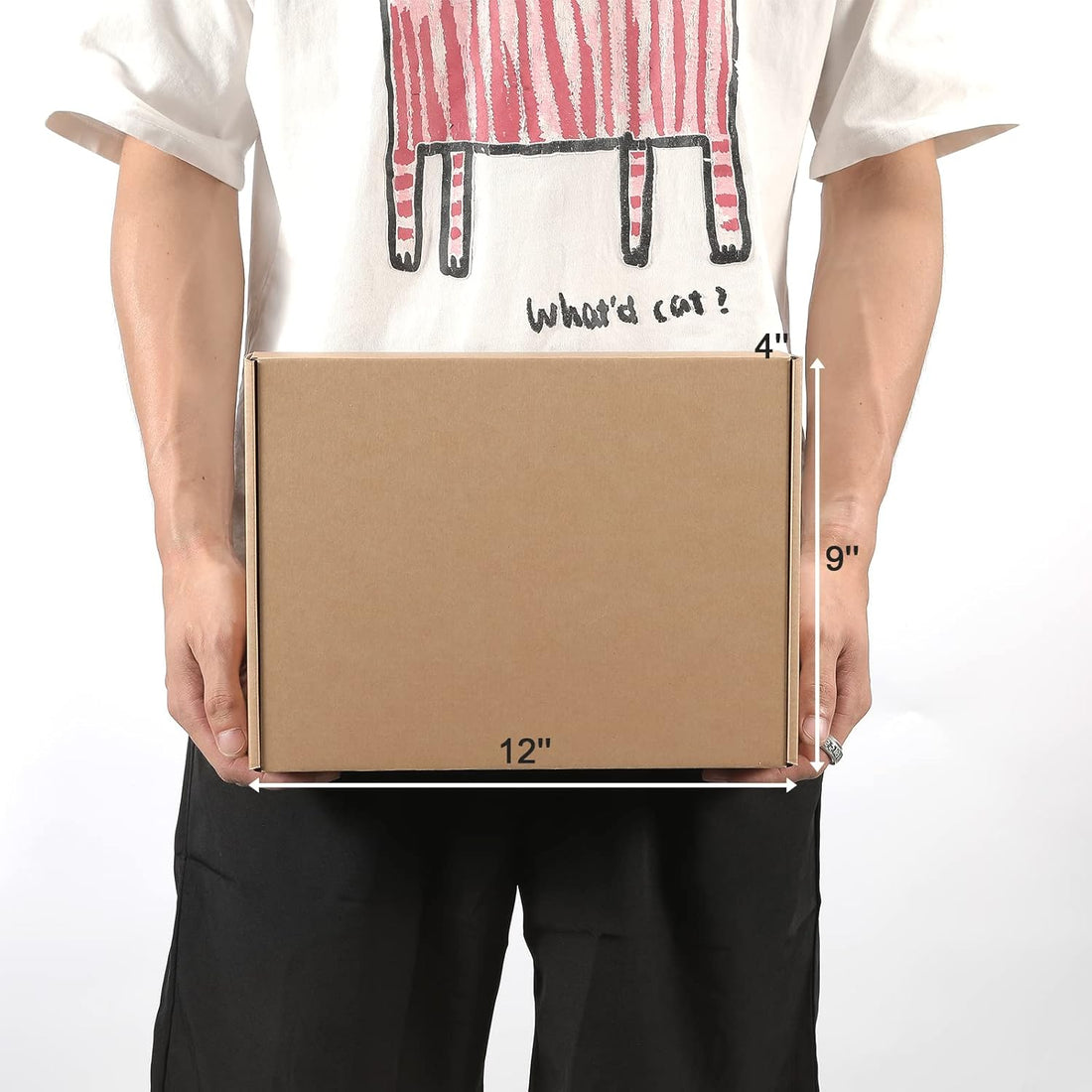 Mail Box, Shipping Boxes 12"Lx9"Wx4"H Inches Packing