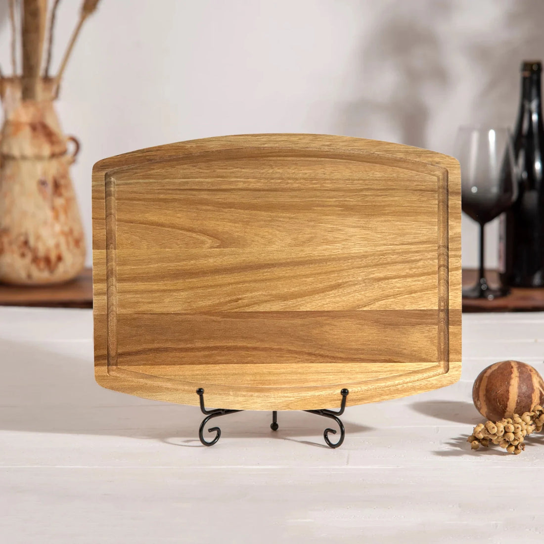 Cutting Board Blank with Juice Groove