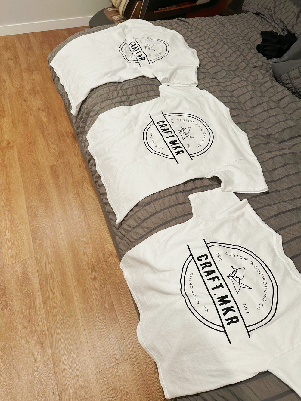 Custom branded apparel