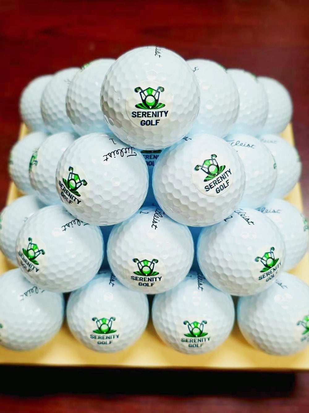 Custom logo golf balls