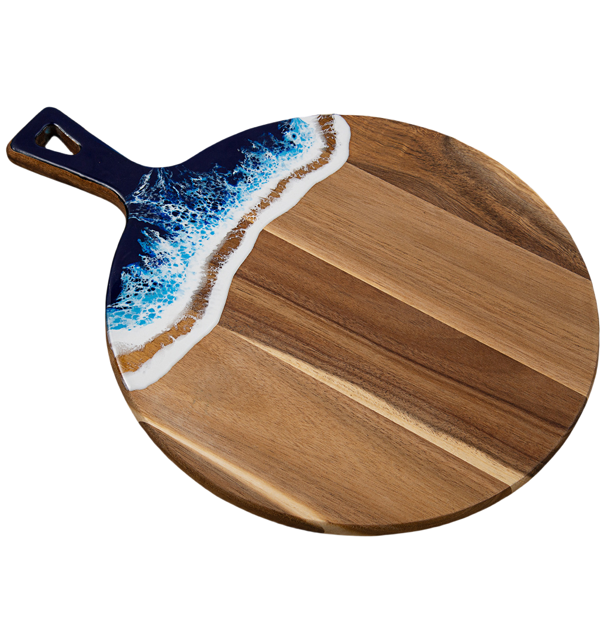 Ocean Wave Charcuterie Board Blank — 15.7″ × 11.8″