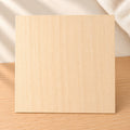 Natural Basswood individual wood sheet with fine lengthwise grain