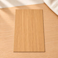 Oak individual wood sheet with fine lengthwise grain