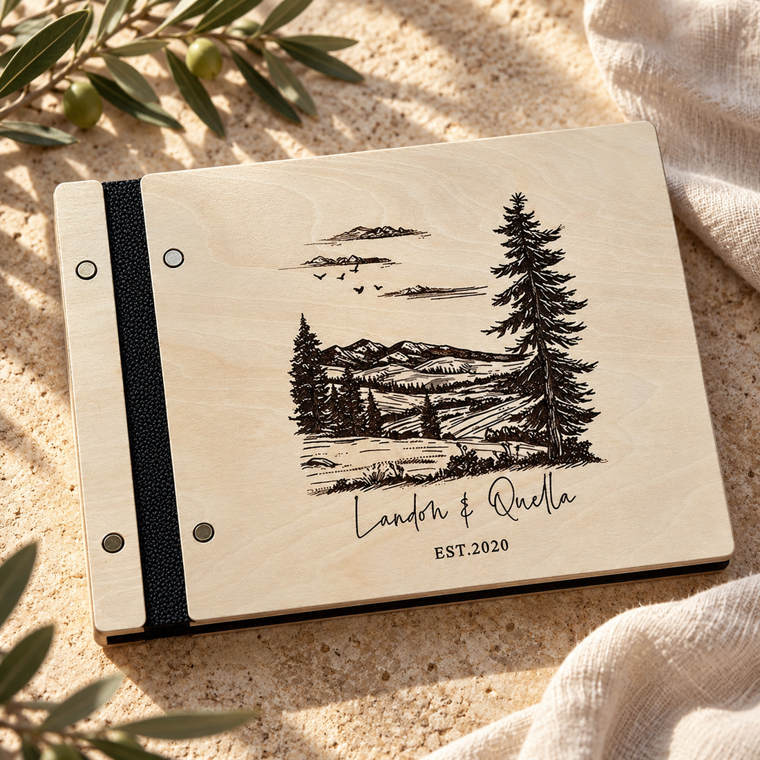 Craftpilot Hardcover Travel Scrapbook Photo Album