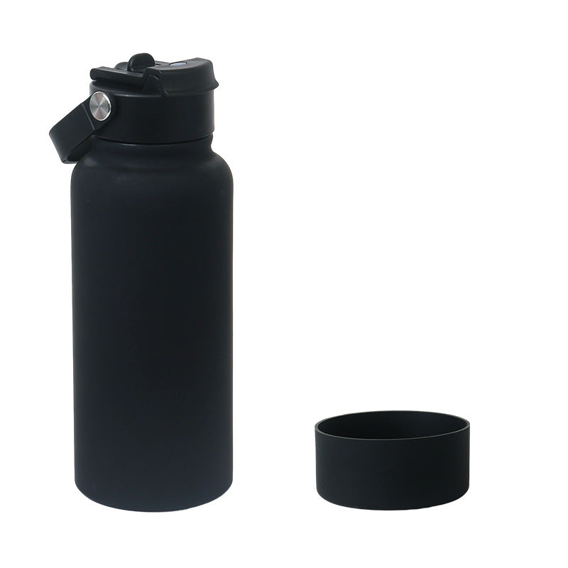 32oz Insulated Stainless Steel Water Bottle, Black