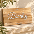 Family name sign close alternate angle