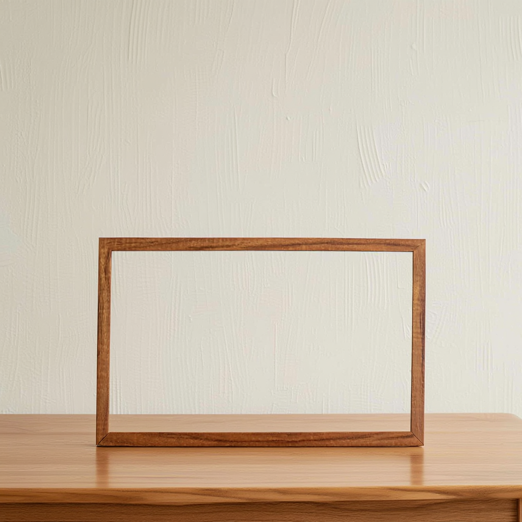 Wood Frame for M-Size Travel Map