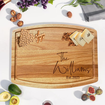 Craftpilot Personalized Acacia Cutting Board - 2 Sizes