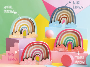 Custom Rainbow Money Box