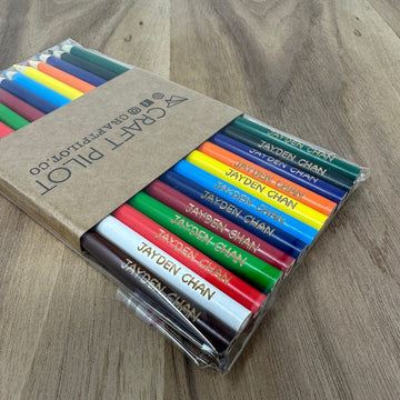 Personalized Crayola color pencils, Kindergarten elementary student teacher gift, back to school, teacher appreciation