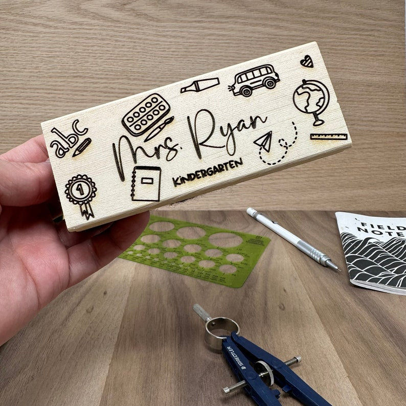 Personalized Whiteboard Eraser, Teacher Gifts