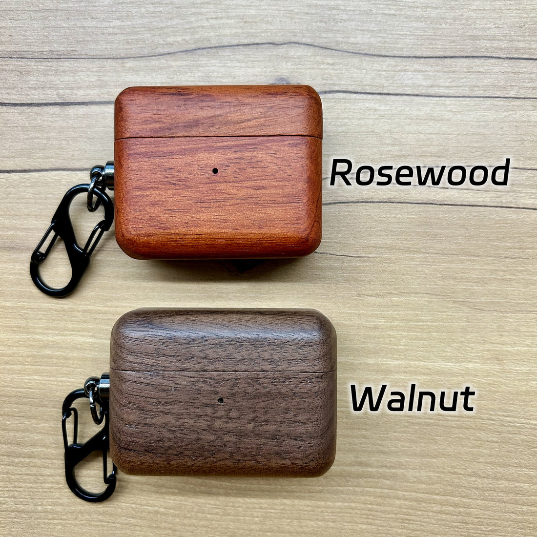 Custom Engraved Wooden Airpods Case - for Airpods 3, Airpods Pro, etc.