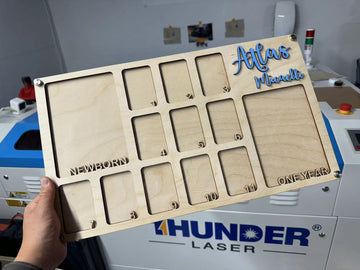 Personalized Baby's First Year Photo Collage Frame - Monthly Milestone