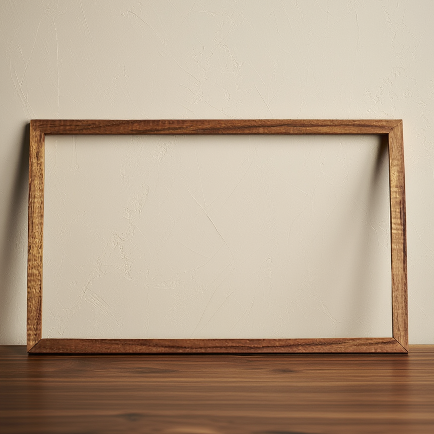 Craftpilot Wood Frame for M/L Size Travel Map
